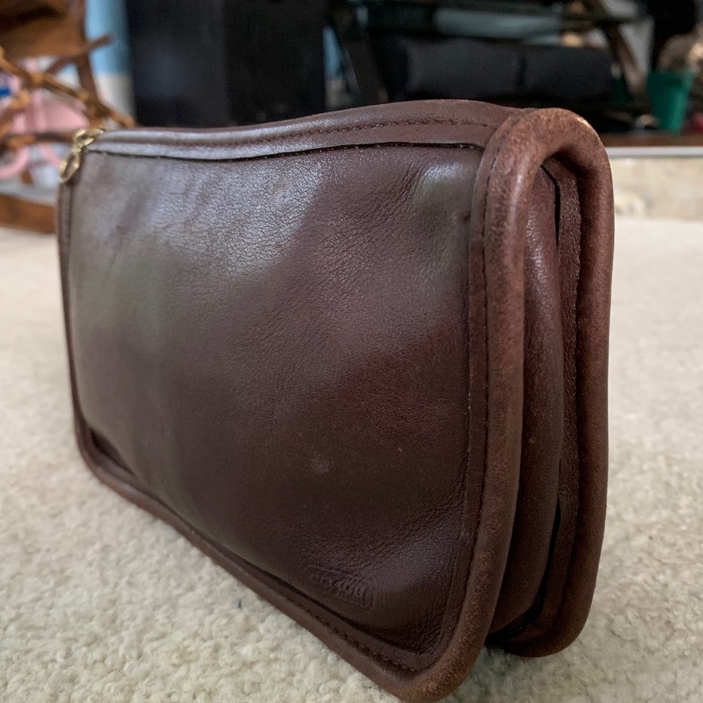 Vintage Coach Cosmetic Bag Small